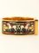 Loquet Enamel Bangle Watch in Gold & Black from Hermes, Image 4