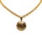 CC Round Pendant Costume Necklace from Chanel 1