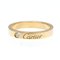 Engraved Pink Gold Diamond Band Ring from Cartier 1