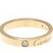 Engraved Pink Gold Diamond Band Ring from Cartier 6