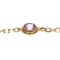 Saphirs Legers De Pink Gold Sapphire Charm Bracelet from Cartier 2