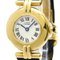 Reloj para mujer Must Colisee con baño de oro vermeil de Cartier, Imagen 1