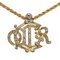 Vergoldete Halskette von Christian Dior 2