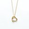 Pink Gold Open Heart Pendant Necklace from Tiffany 1