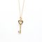 Heart Key Pink Gold Necklace from Tiffany 1
