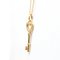 Heart Key Pink Gold Necklace from Tiffany 2