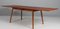 Dining Table in Teak and Oak with Extension Leafes attributed to Poul M. Volther for FDB, 1970s, Image 5