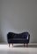 Modern Danish 46 Sofa in Dark Blue Velvet by Finn Juhl for Carl Brørup, 1940s 6