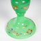 Grüne Napoleon III Vase aus Opalglas, 19. Jh. 4