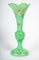 19th Century Napoleon III Green Opaline Vase, Image 2