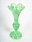 19th Century Napoleon III Green Opaline Vase, Image 3