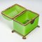 19th Century Napoleon III Green Opaline Box 5