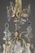 Six-Light Gilt Bronze Cage Chandelier with Cut Crystal Pendants and Daggers, 1880s 9