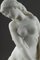 Escultura de mármol de Venus y Cupido atribuida a Mathurin Moreau, década de 1900, Imagen 13