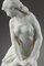 Escultura de mármol de Venus y Cupido atribuida a Mathurin Moreau, década de 1900, Imagen 15
