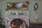 Les Parson, Camino di Natale con bambini, Olio su tela, con cornice, Immagine 6