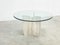 Travertine Dining Table, 1980s 4