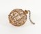 Midcentury Globe Hängelampe aus Rattan & Bambus, Italien, 1960er 12