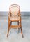 Childrens High Chair in Beech Wood from Thonet 3