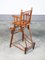 High Chair Childrens Potty in Walnut Wood, Image 5