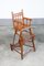 High Chair Childrens Potty in Walnut Wood, Image 1