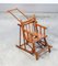 High Chair Childrens Potty in Walnut Wood, Image 8