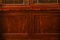19th Century English William IV Flame Mahogany Library Breakfront Bookcase 9