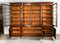 19th Century English William IV Flame Mahogany Library Breakfront Bookcase 13