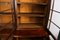 19th Century English William IV Flame Mahogany Library Breakfront Bookcase 14