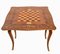 French Games Table Marquetry Inlay Chess Board 9