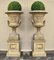 Terracota Garden Campana Urns with Pedestal Base in the style of Thomas Hope 5
