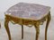 Louis XVI Side Tables in Gilt Marble 5