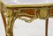 Louis XVI Beistelltische aus Vergoldetem Marmor 4