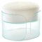 White Sublime Ottoman S by Glass Variations 1