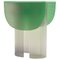 Lampada da tavolo Helia verde di Glass Variations, Immagine 1