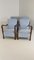 Pastel Blue Chairs, Set of 4 9
