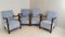 Pastel Blue Chairs, Set of 4 1