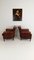 Sheep Leather Armchairs, Set of 2, Image 7