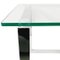 Glass & Chrome Side Table, Germany 11