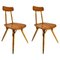 Pirkka Dining Chairs attributed to Ilmari Tapiovaara for Laukaan Puu, Finland, 1950s, Set of 2 1