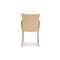 Soft Leather Chairs in Beige, Set of 6 8
