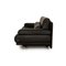 6500 Leather Three-Seater Black Sofa from Rolf Benz 9