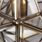 Vintage Star-Shaped Lamp in Brass and Glass, 1960s, Image 5