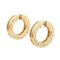 Yellow Gold Earrings from Bvlgari, Set of 2 3
