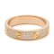 Love Wedding Ring in Pink Gold from Cartier 3