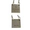 Square Motif Engraved Silver 925 Chain Necklace from Gucci 2