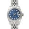 Armbanduhr mit blauem Zifferblatt von Rolex 1