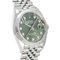 Reloj de diamantes verde oliva de Rolex, Imagen 2