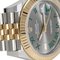 Schiefergrünes Zifferblatt Armbanduhr von Rolex 6