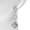 Magic Alhambra White Gold Earrings from Van Cleef & Arpels, Set of 2, Image 2